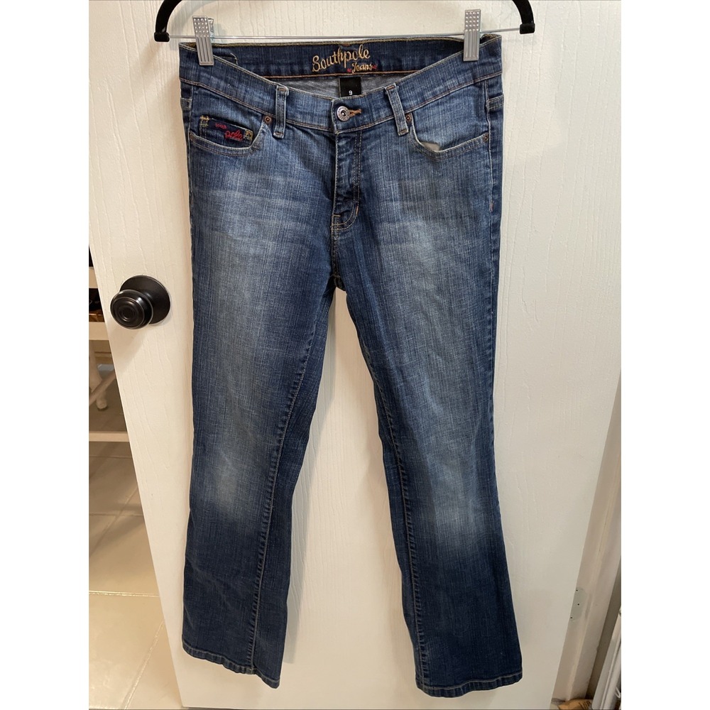 South Pole Vintage Y2K Flair Medium Wash Jeans Woman's 9